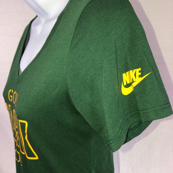 Nike NFL Green Bay Packers go pack go Athletic fit Women’s T-shirt size small - Picture 5 of 7